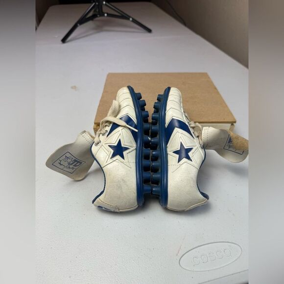 Made in the USA 🇺🇸 VINTAGE CONVERSE TD'S TONY DORSETT kids Sz 10 - Picture 10 of 12